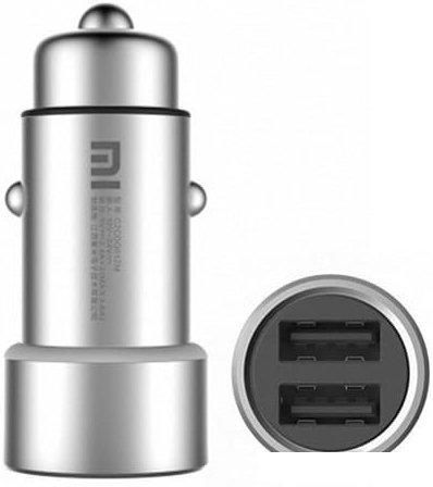 Автомобильное зарядное Xiaomi Mi Dual USB Car Charger QC 3.0 CC02CZM (китайская версия)