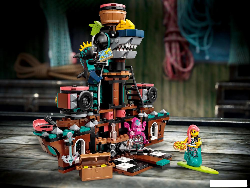 Конструктор LEGO Vidiyo 43114 Корабль Пирата Панка
