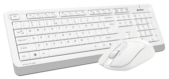 Офисный набор A4Tech Fstyler FG1012 (белый)