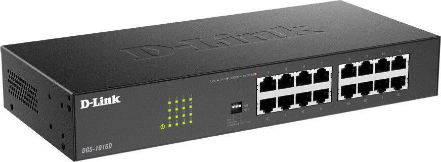Настраиваемый коммутатор D-Link DGS-1016D/J1A