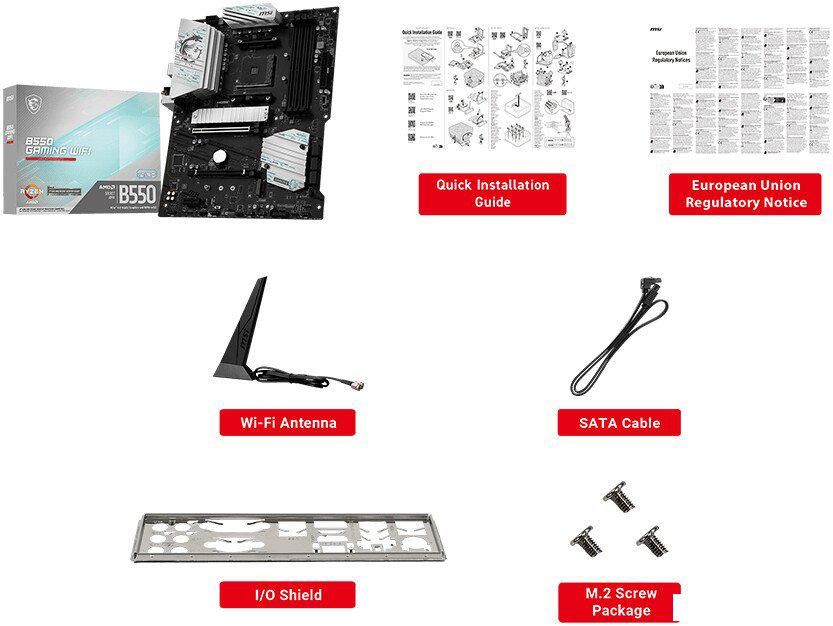 Материнская плата MSI B550 Gaming WiFi