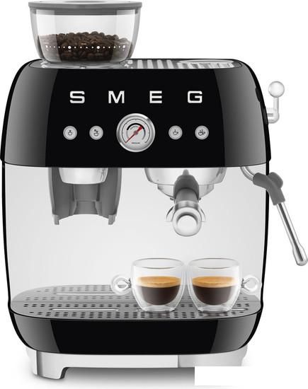 Рожковая кофеварка Smeg EGF03BLEU
