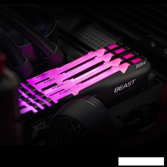 Оперативная память Kingston FURY Beast RGB 32ГБ DDR4 3600 МГц KF436C18BB2A/32