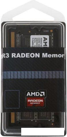 Оперативная память AMD Radeon R5 Entertainment Series 4ГБ DDR3 1600 МГц R534G1601S1S-U