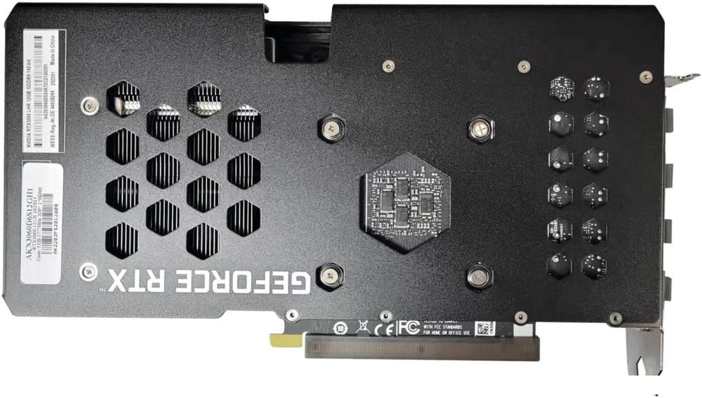 Видеокарта Arktek GeForce RTX 3060 Miracle 12GB GDDR6 AKN3060D6S12GH1