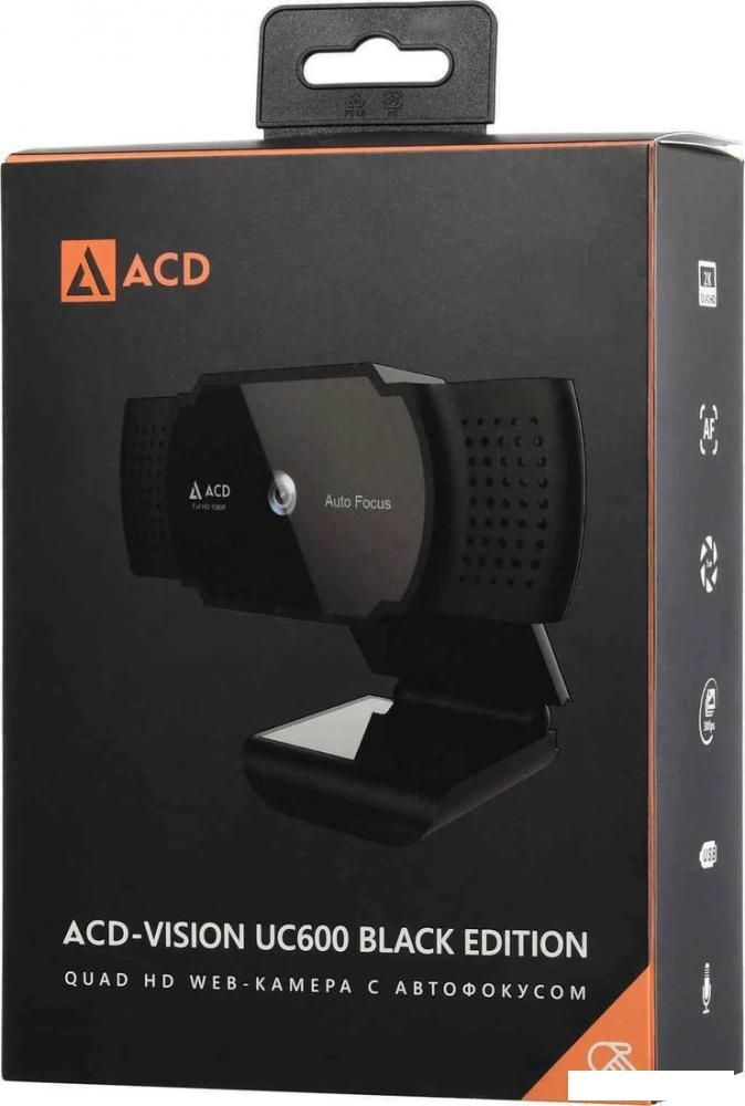 Веб-камеры ACD UC600 Black Edition