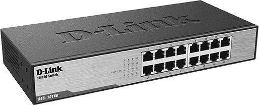 Неуправляемый коммутатор D-Link DES-1016D/I1A