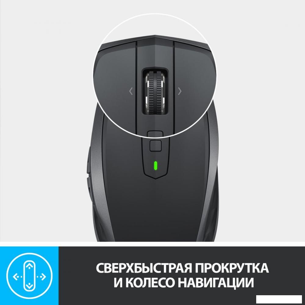 Мышь Logitech MX Anywhere 2S (графитовый)