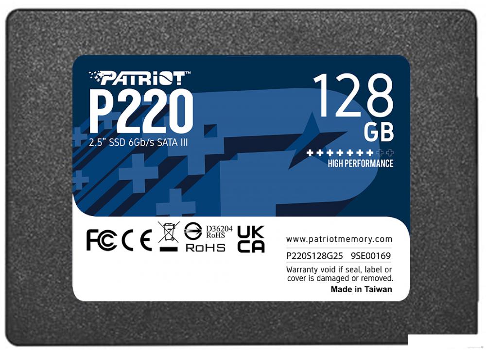 SSD Patriot P220 128GB P220S128G25