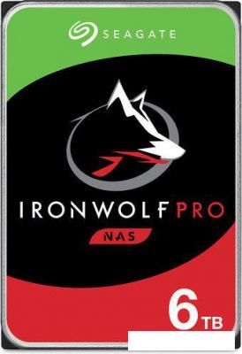 Жесткие диски Seagate IronWolf Pro 6TB ST6000NT001