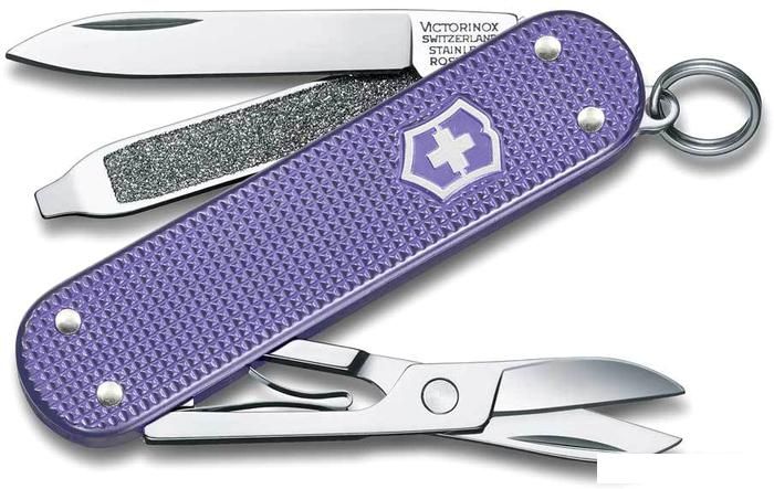 Мультитул Victorinox Classic Alox SD Colors (фиолетовый)