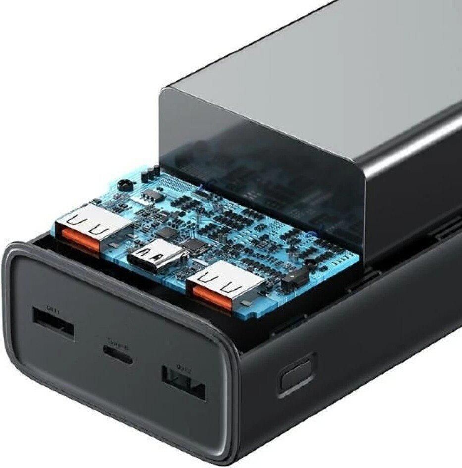 Внешний аккумулятор Usams CD185 PB68 30000mAh (черный)