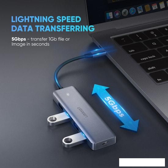 USB-хаб Ugreen CM219 70336