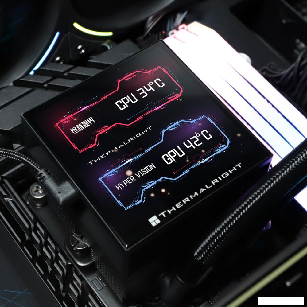 Система жидкостного охлаждения для процессора Thermalright Hyper Vision 360 UB ARGB (черный)