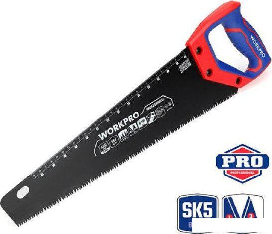 Ножовка Workpro 450мм WP215041