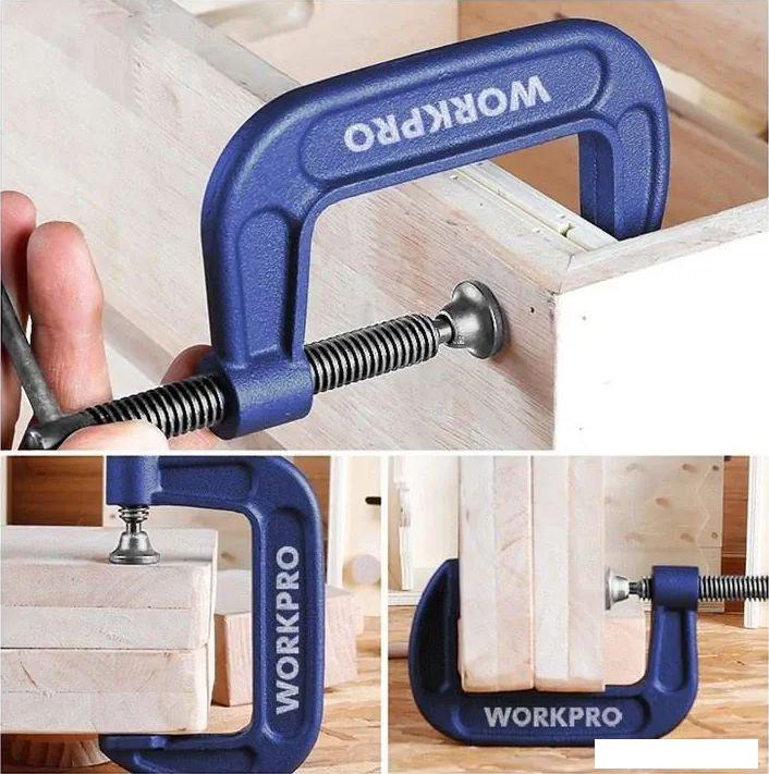 Струбцина Workpro 25мм WP232016