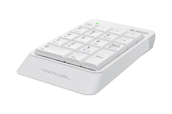 Цифровой блок A4Tech FK13P (белый)