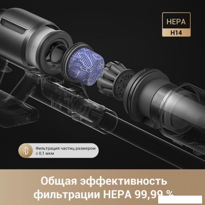 Пылесос Dreame Cordless Vacuum Cleaner Z30 VZV17A (евровилка)
