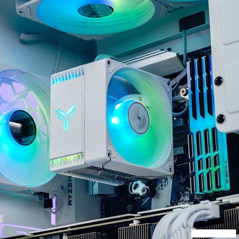 Кулер для процессора Jonsbo CR-1400 EVO Color White