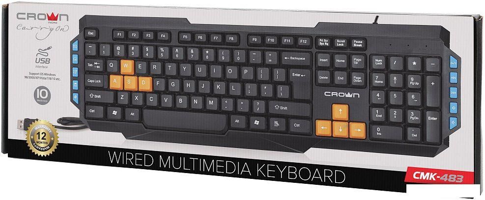 Клавиатура CrownMicro CMK-483