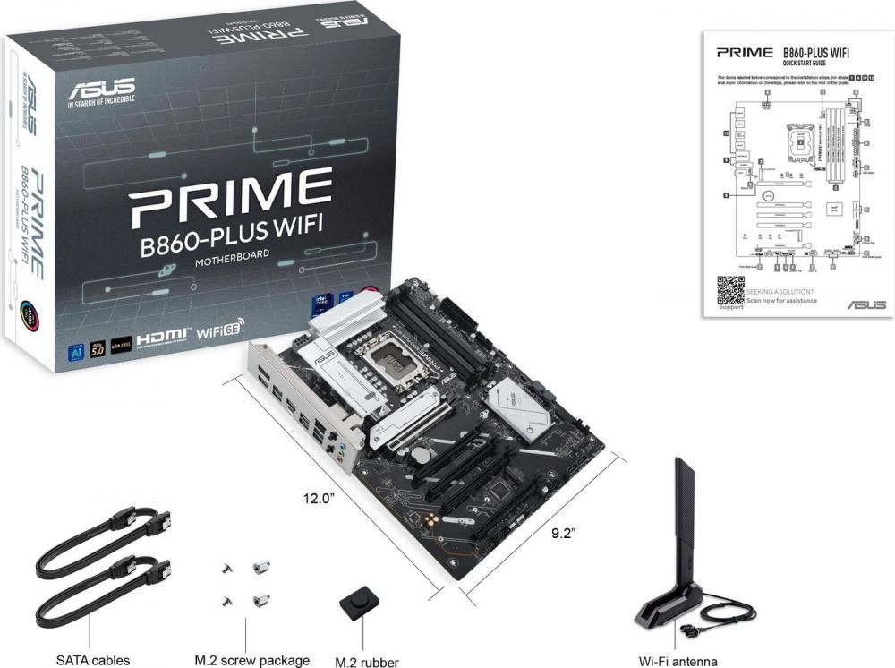 Материнская плата ASUS Prime B860-Plus WiFi