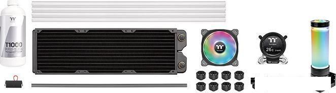 Система жидкостного охлаждения для процессора Thermaltake Pacific CLM360 Ultra Hard Tube Liquid Cooling Kit CL-W335-CU12SW-A
