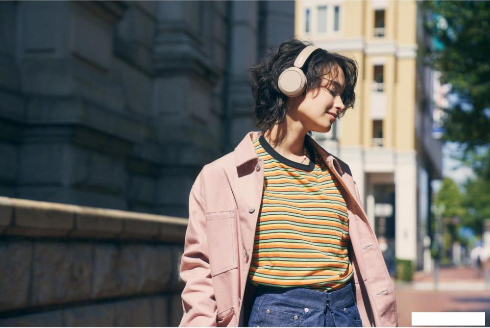 Наушники Sony WH-CH520 (бежевый)