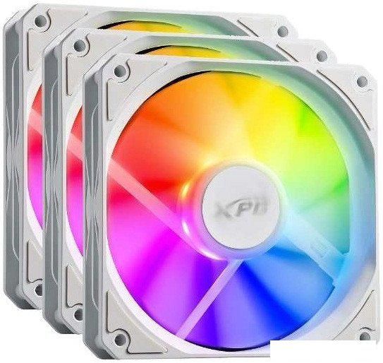 Вентилятор для корпуса ADATA XPG Vento R 120x3 ARGB PWM (белый)