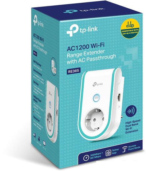 Беспроводные точки доступа и усилители Wi-Fi TP-Link RE365