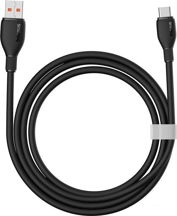 Кабели, адаптеры, разветвители Baseus Pudding Series USB Type-A - USB Type-C (1.2 м, черный)