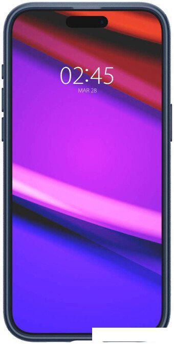 Чехол для телефона Spigen Mag Armor (MagFit) для iPhone 15 Pro ACS06737 (темно-синий)
