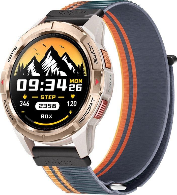 Умные часы Mibro Watch GS Active (золотистый/оранжевый)