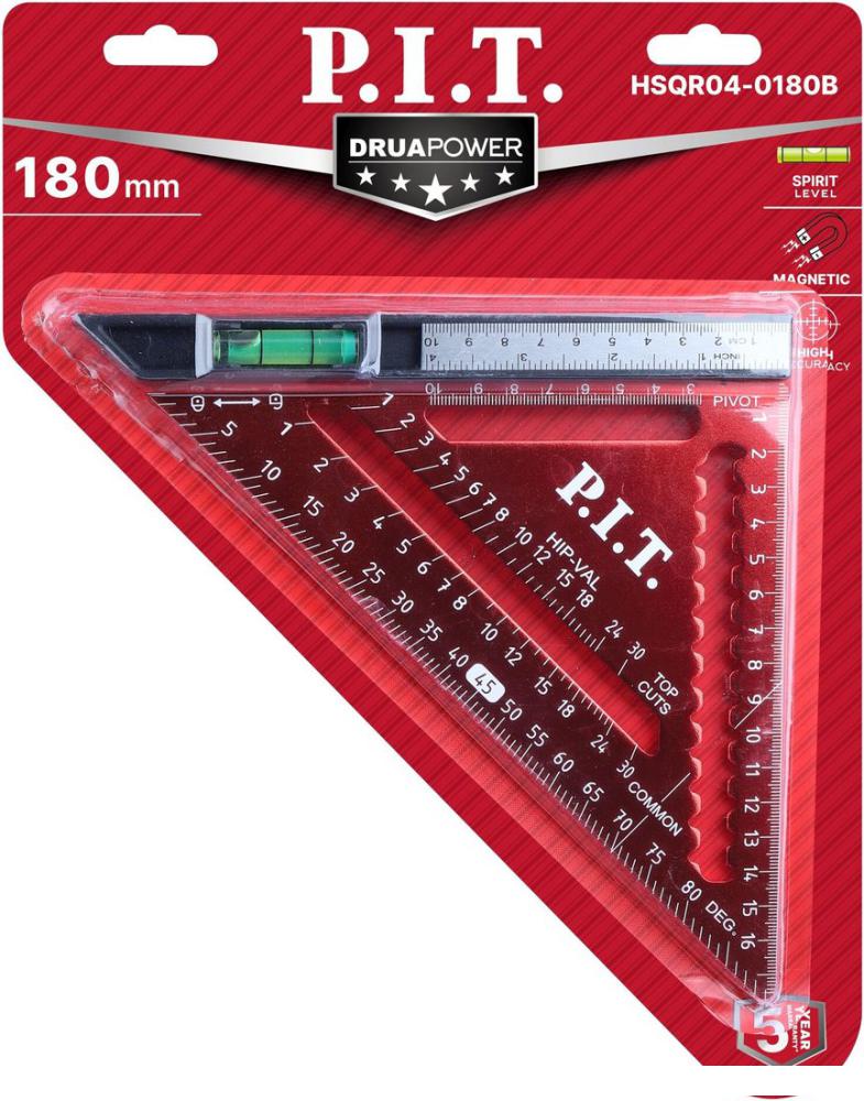 Угольник P.I.T. HSQR04-0180B