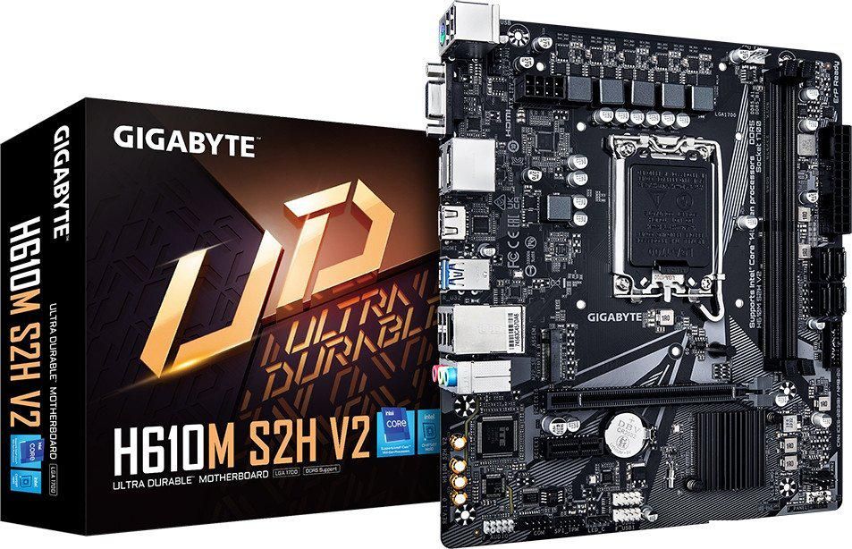 Материнская плата Gigabyte H610M S2H V2 (rev. 1.0)