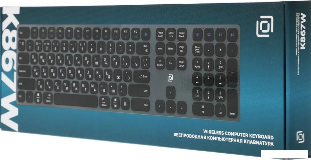 Клавиатура Oklick K867W