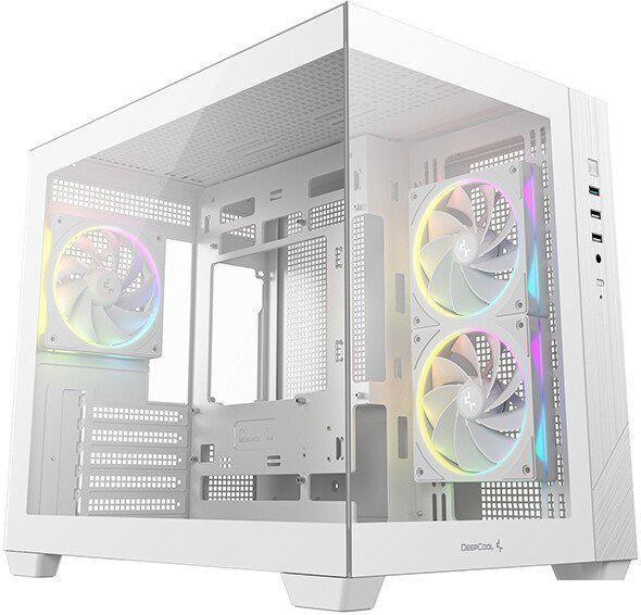 Корпус DeepCool CG330 3F WH R-CG330-WHNGM3-G