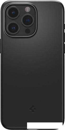 Чехол для телефона Spigen Thin Fit для iPhone 15 Pro Max ACS06544 (черный)