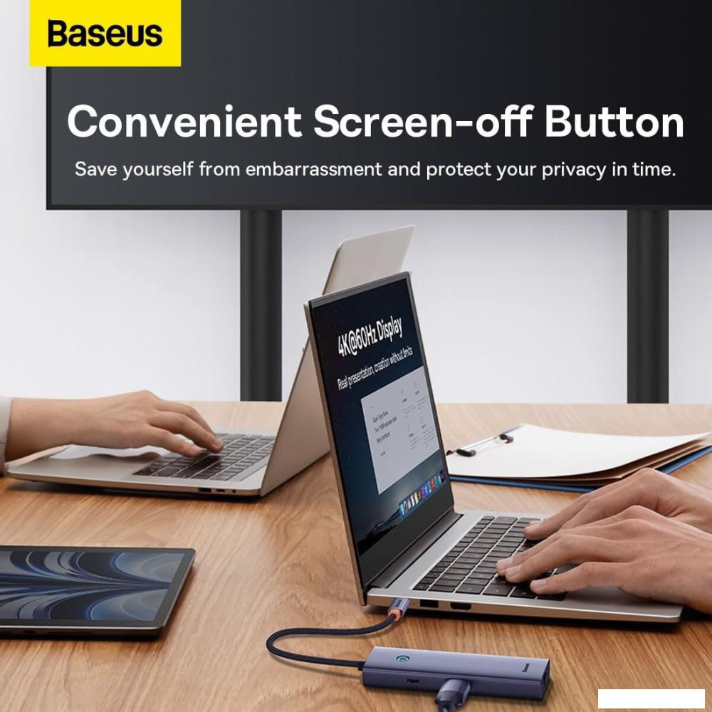 Док-станция Baseus Flite Series 7-Port Hub B00052805813-00