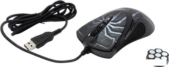Игровая мышь A4Tech XL-747H (черный/синий)