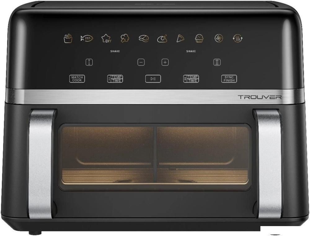 Аэрогриль (аэрофритюрница) Trouver FD20s Pro Black (черный)