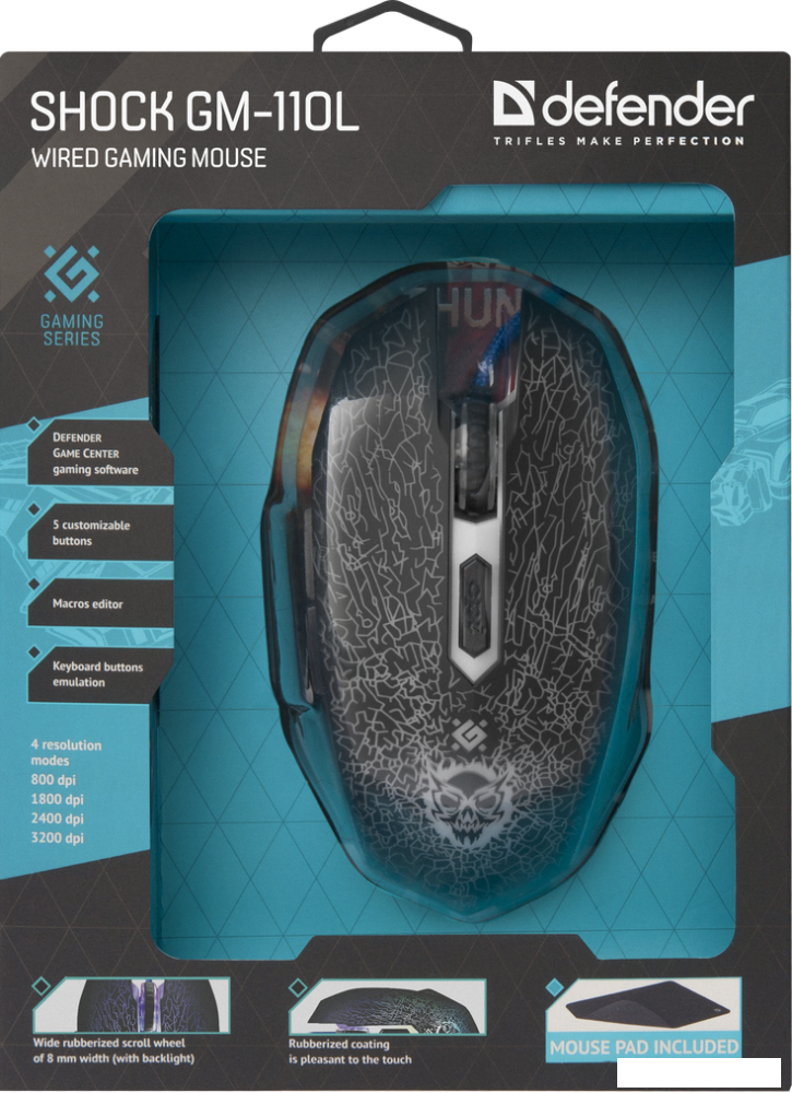 Игровая мышь Defender Shock GM-110L