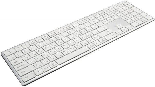 Клавиатура xGhost Blade White Silver