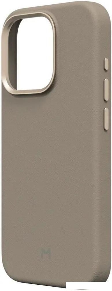 Чехол для телефона Magssory Eco Leather Case для iPhone 15 Pro Latte CLT015l