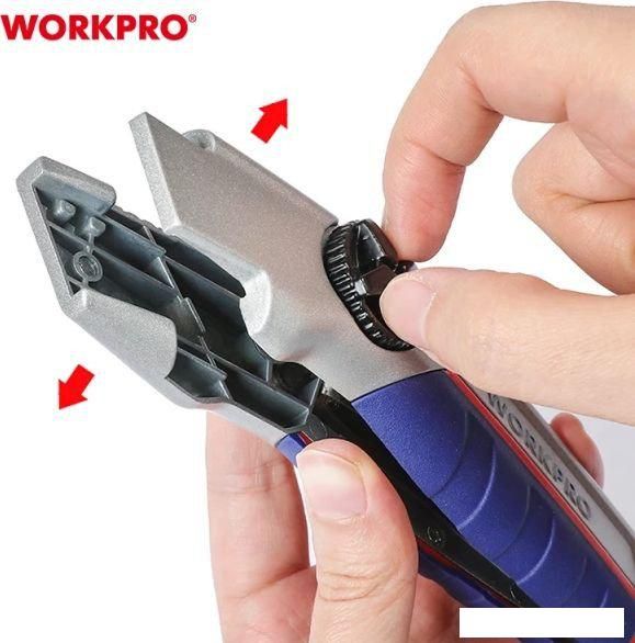Нож строительный Workpro WP213013