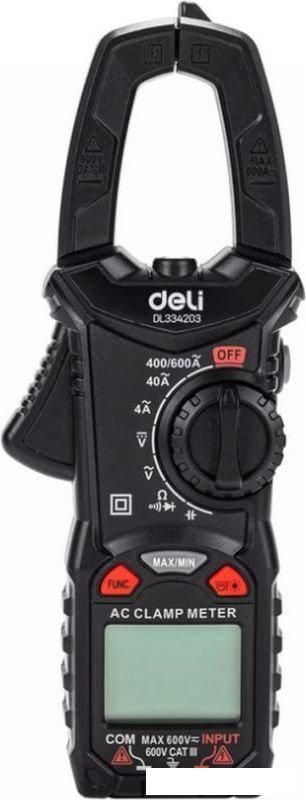 Токовые клещи Deli DL334203 102980