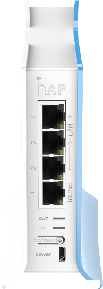 Wi-Fi роутер Mikrotik hAP lite [RB941-2nD-TC]