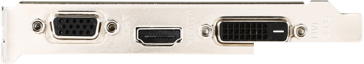 Видеокарта MSI GeForce GT 710 2GB DDR3 [GT 710 2GD3H LP]