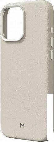 Чехол для телефона Magssory Eco Leather Case Ivory для iPhone 16 Pro Max CLT029i