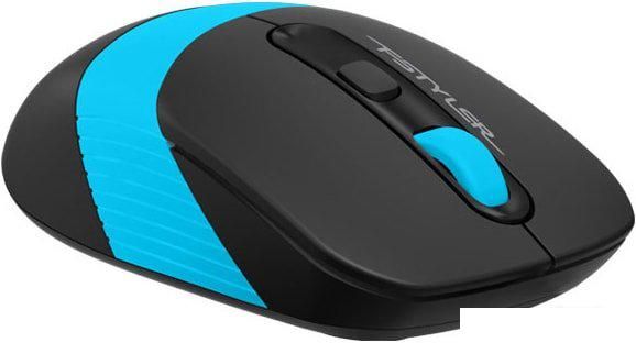 Мышь A4Tech Fstyler FG10S (черный/голубой)