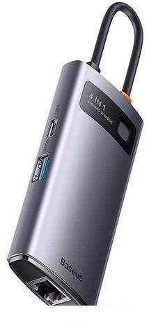 Док-станция Baseus StarJoy 4-Port Type-C Hub Adapter WKWG070113